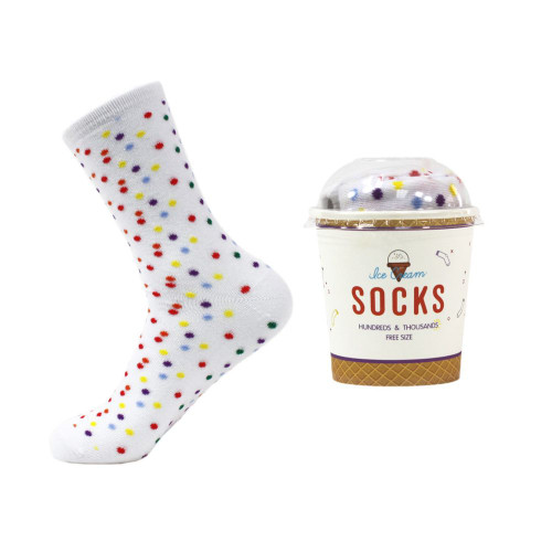 Hundreds & Thousands Ice Cream Socks by outta SOCKS