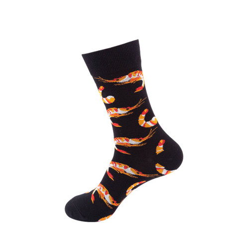 Shrimply Delicious Socks by outta SOCKS