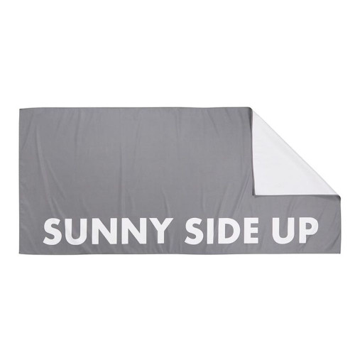 Sunny Side Up Quick Dry Oversized Beach Towel by Santa Barbara Design Studio