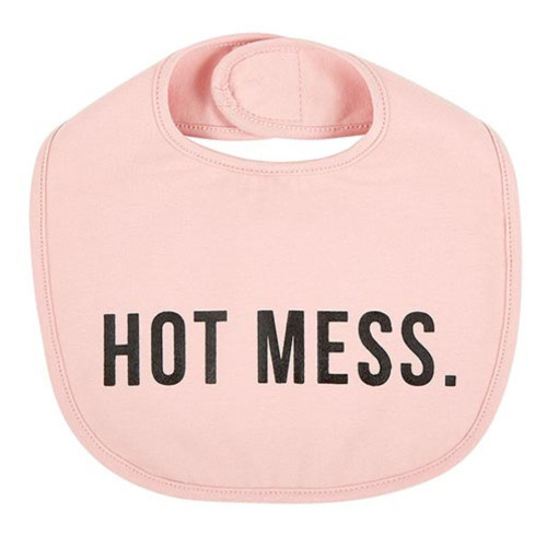 Hot Mess Bib by Stephan Baby