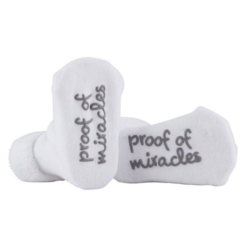 Proof Of Miracles Socks (3-12 months) by Stephan Baby