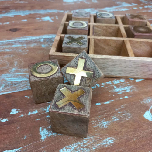 Large Timber Naughts & Crosses by Backyard