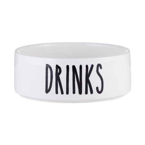 Drinks Ceramic Pet Bowl by 47th & Main