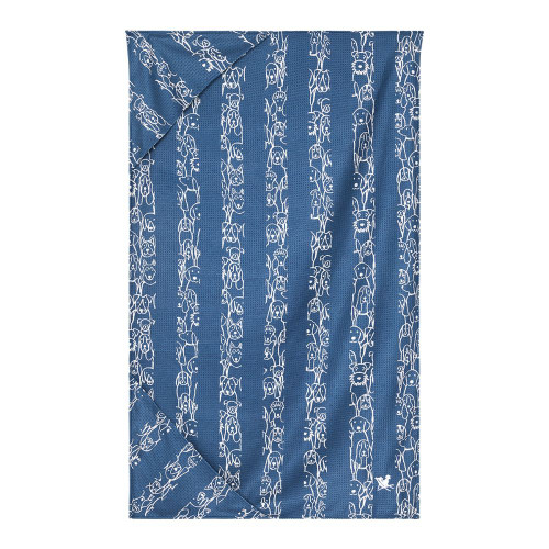 Dog Towel Large - Puppy Party by Dock & Bay