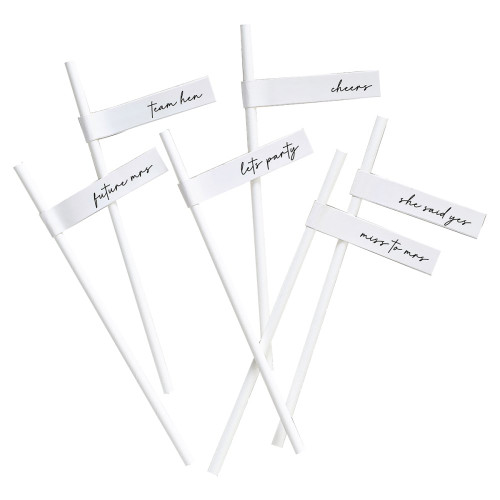 Hen Party Straws