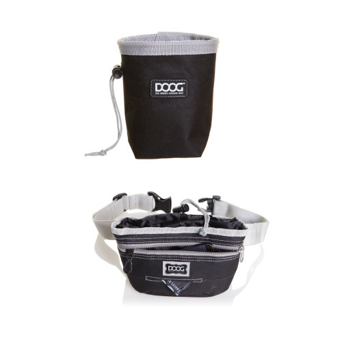 Black/Grey T & T Pouch by DOOG