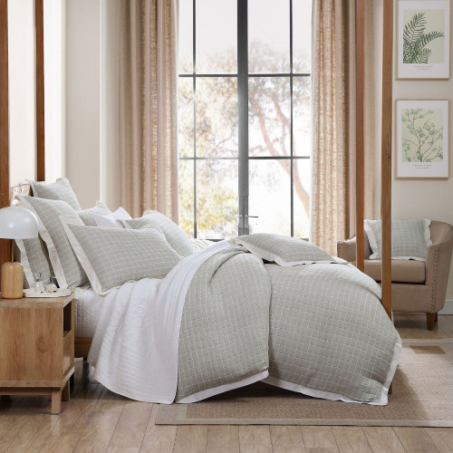 Kingston Moss Duvet Cover Set by Private Collection