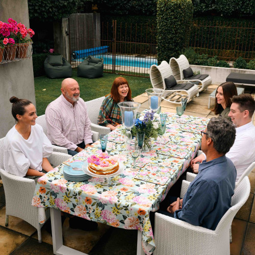 Ravello Table Cloth by MM Linen