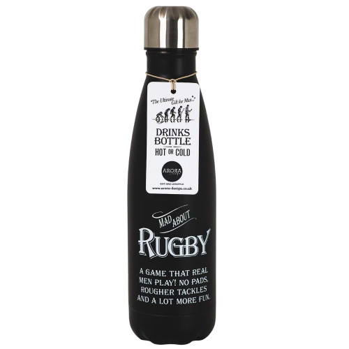Rugby Drink Bottle by Ultimate Gift for Man