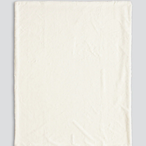 Polar Bear Faux Fur Throw by Heirloom