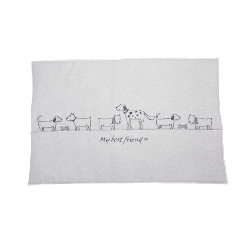 Dog Mat (Padded) - My Best Friend by David Fussenegger