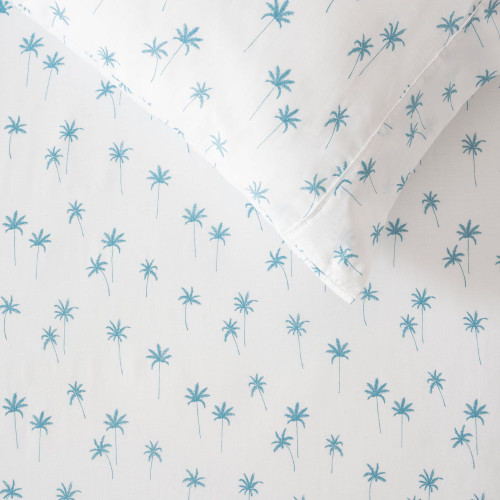 Palms Fitted Sheet Set by Squiggles