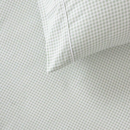 Jagger Sage Fitted Sheet Set by Squiggles