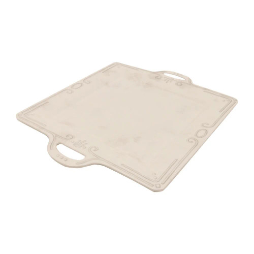 Melamine French Grey Square Platter 41cm by Le Forge