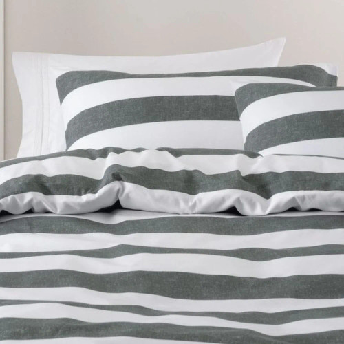 Sydney Duvet Cover Set by Nu Edition - Carbon