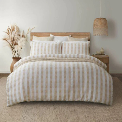 Paxson Duvet Set by Baksana - Camel