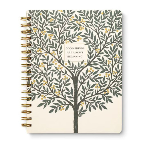 Spiral Notebook - Good Things Are Always Beginning by Compendium
