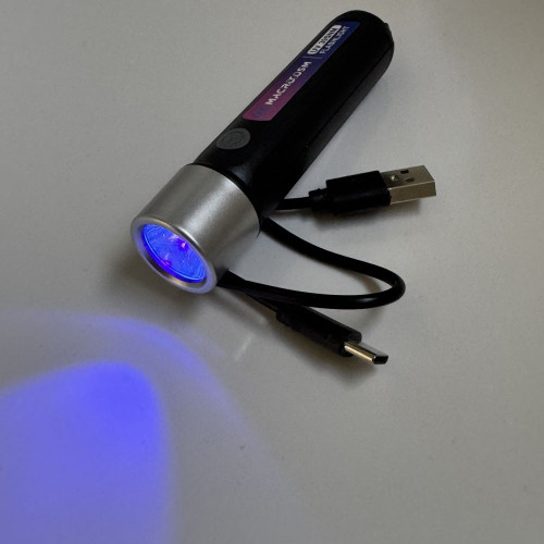 UV Rechargeable Flashlight (Torch)