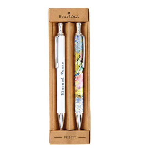 Pen Set - Blessed Woman by Heartfelt