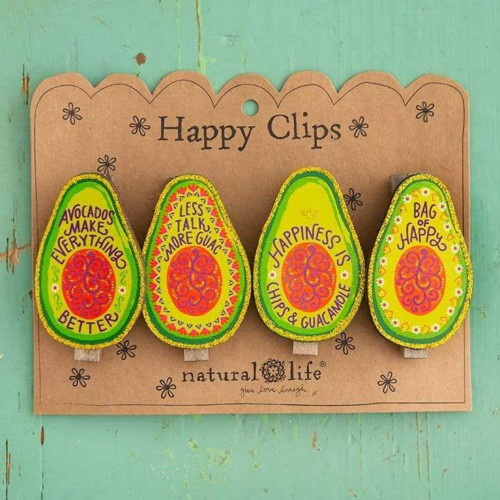 Magnet Chip Clip Set 4 Avocado by Compendium