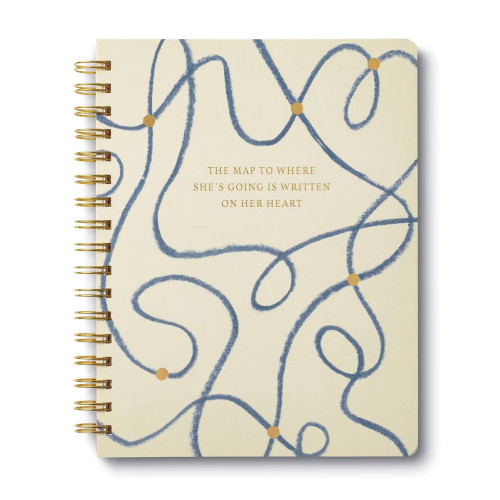 Wire-O Journal The Map To Where She's Going by Compendium