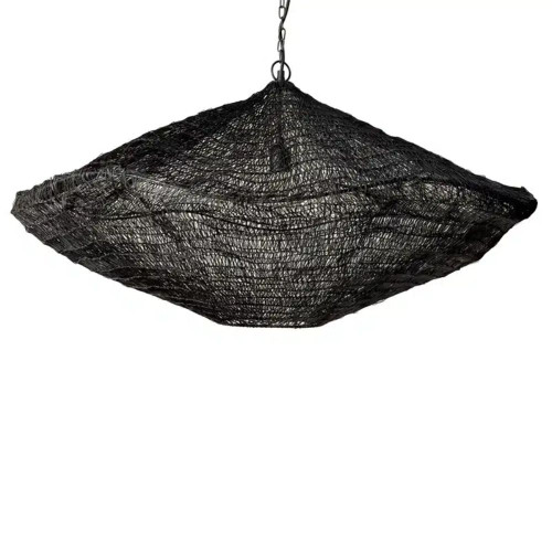 Mesh Cloud Pendant 90cm - Antique Black by Le Forge