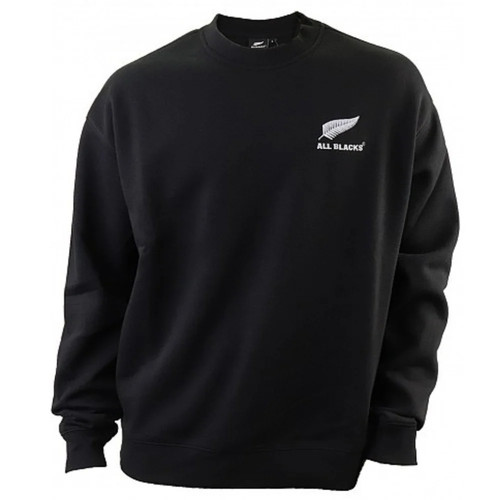 All Blacks Adult Crew Sweat - Black