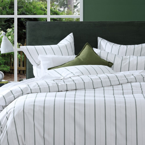 Cape Stripe Leaf Duvet Cover