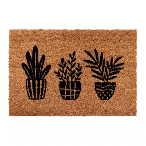 Cactus Trio Coir Door Mat