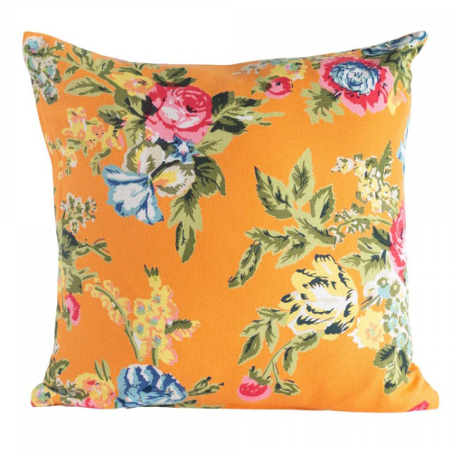 Rose Tangerine Cushion Cover