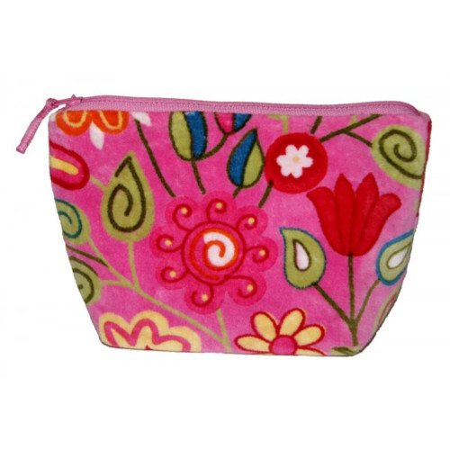 Rosa Pink Makeup Bag