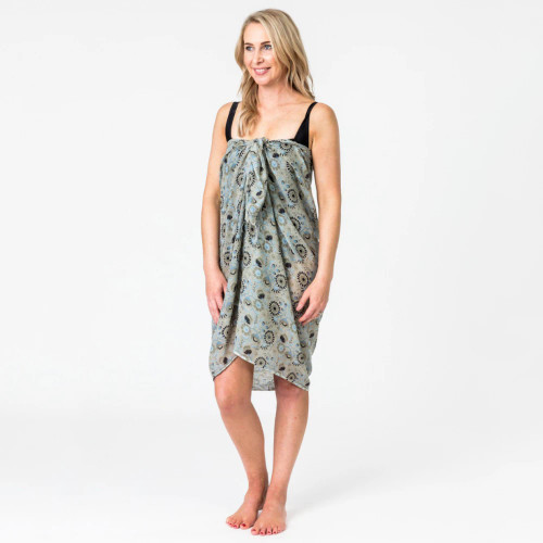 Eden Grey Sarong