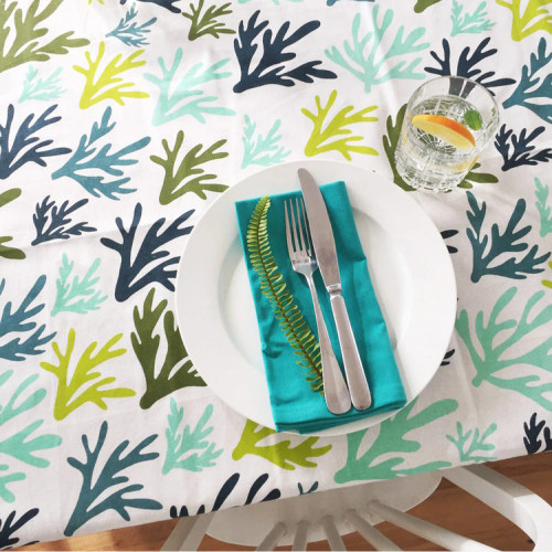 Pacific Coral Tablecloth