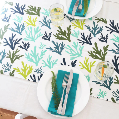 Pacific Coral Table Runner