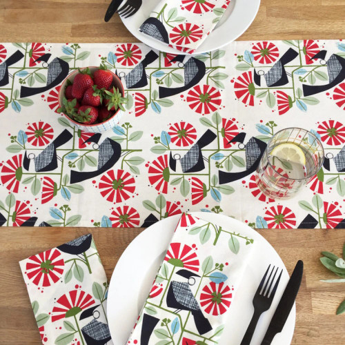 Tui Red Table Runner