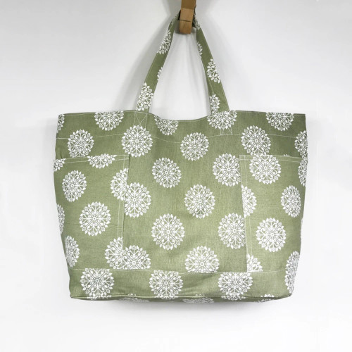 Persia Green Tote Bag