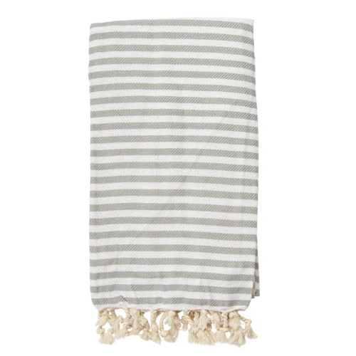 St Tropez Towel Grey
