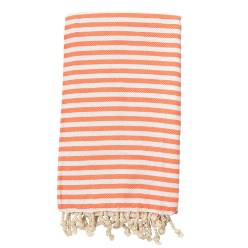 St Tropez Towel Coral