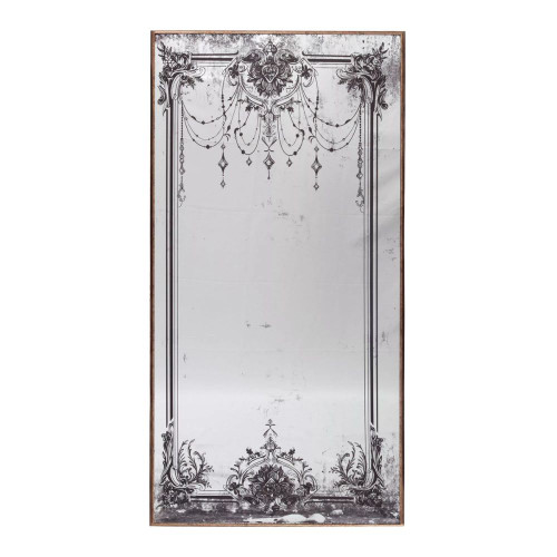 Anastasia Antique Look Wall Mirror Art by Linens and More