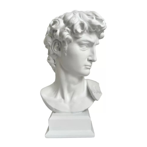 Classic Decorative David Bust by Linens and More