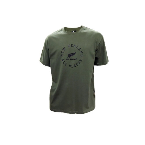 All Blacks Adult NZ Logo T-shirt Khaki