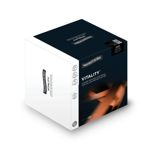 Vitality Tencel Copper Infused Dynatex® Mattress Protector Set