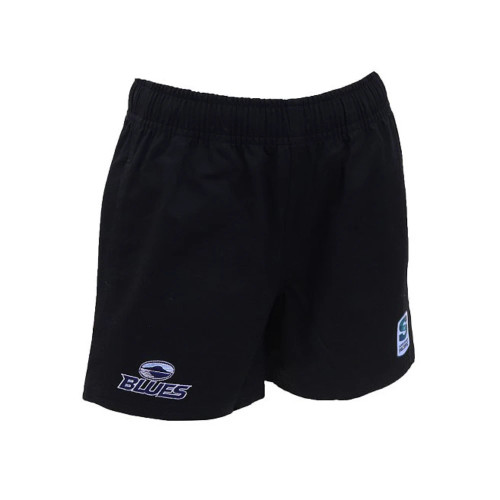 Blues Kids Super Rugby Shorts Black