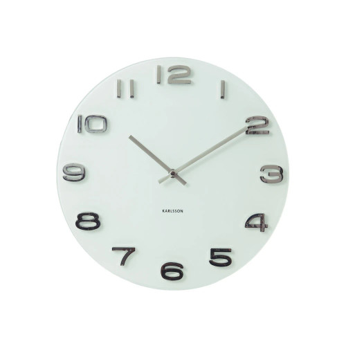 Vintage Wall Clock White by Karlsson