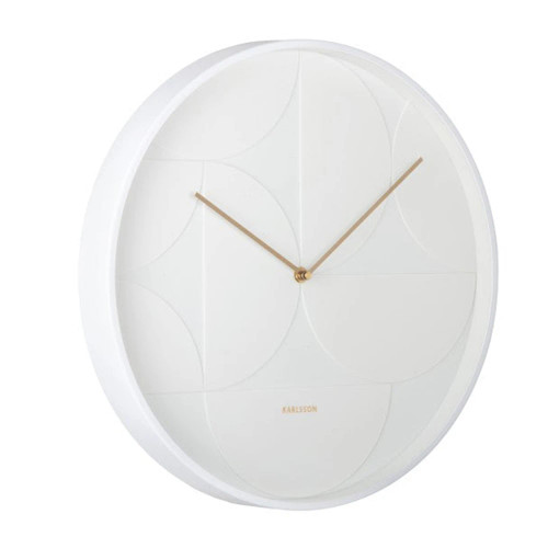 Echelon Wall Clock White by Karlsson