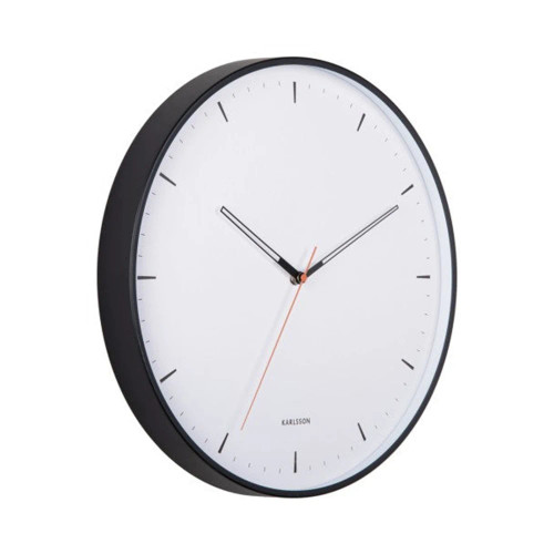 Calm Wall Clock Black by Karlsson