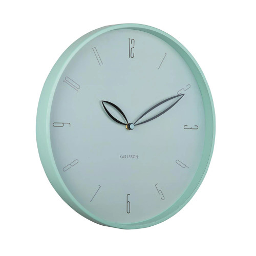 Petals Wall Clock Misty Blue by Karlsson