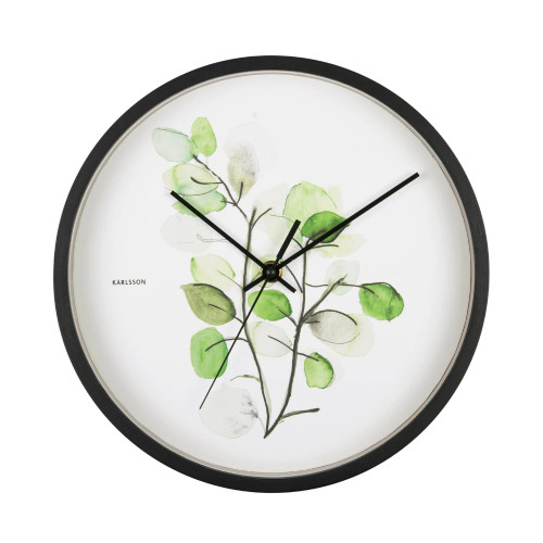 Botanical Clock Eucalyptus by Karlsson