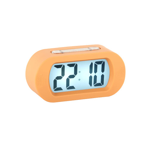 Gummy Alarm Clock Soft Orange by Karlsson