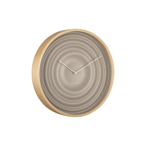 Scandi Ribble Clock Grey by Karlsson